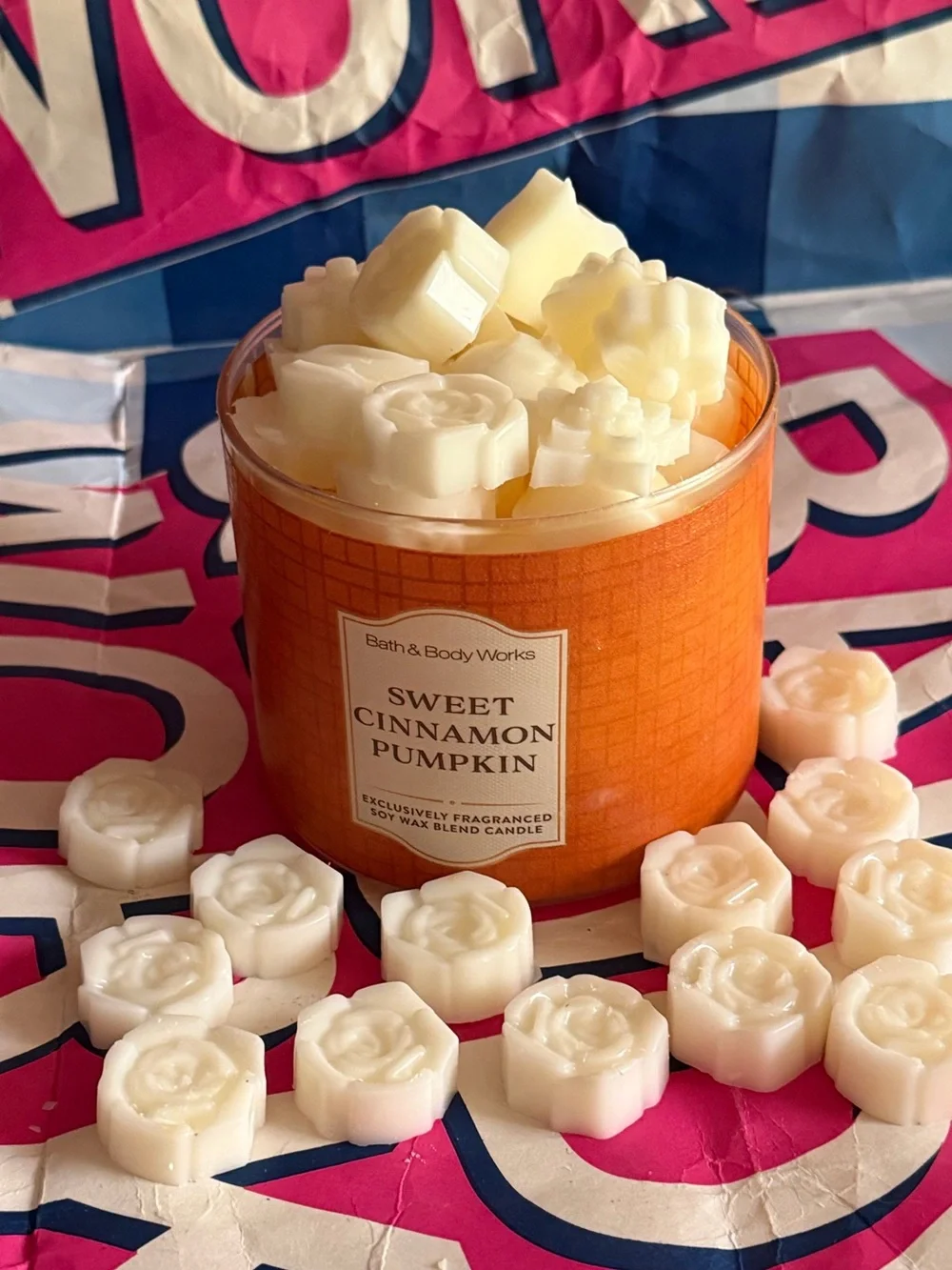 Bath & Body Works Candle Sweet Cinnamon Pumpkin Wax Melts